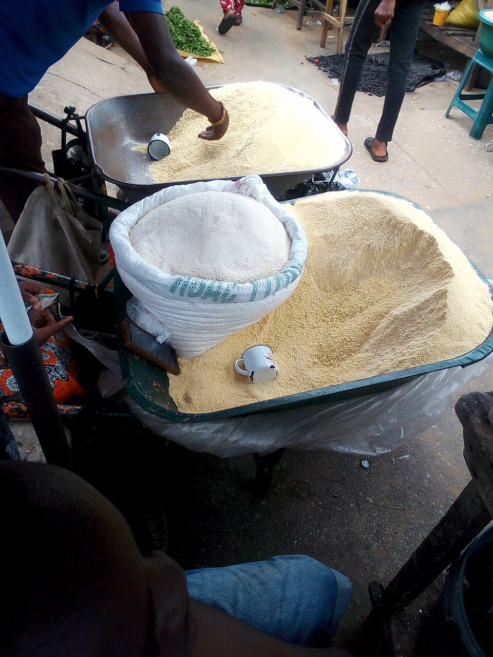 White garri (Ijebu)