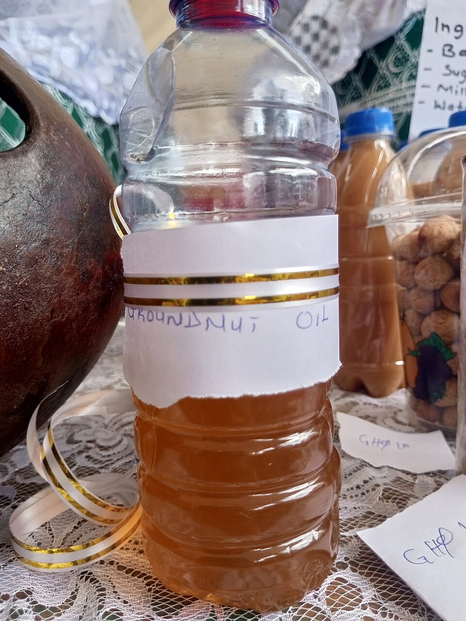 Groundnut oil